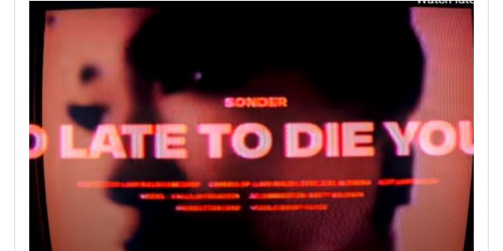 Sonder – Too Late To Die Young